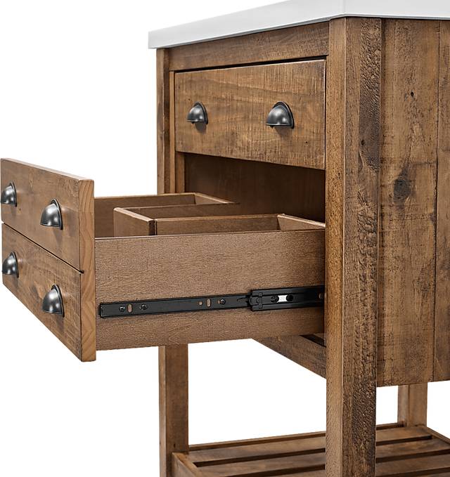 Anaar Brown Bathroom Vanity - Thumbnail - Image 9