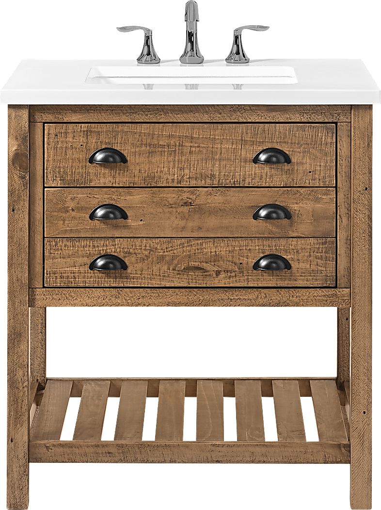 Anaar Brown Bathroom Vanity