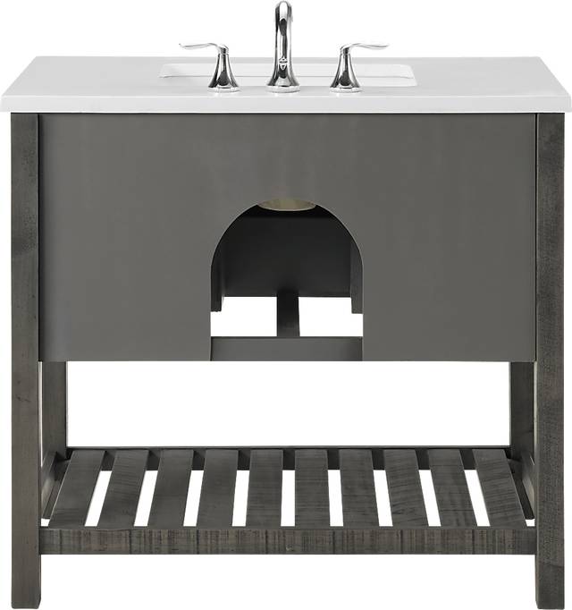 Anaar Gray Bathroom Vanity - Thumbnail - Image 8