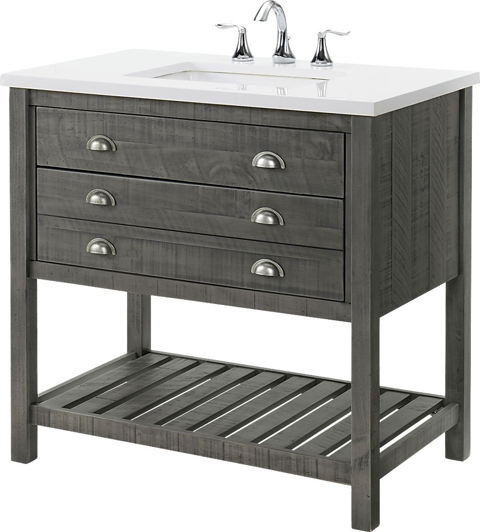 Anaar Gray Bathroom Vanity