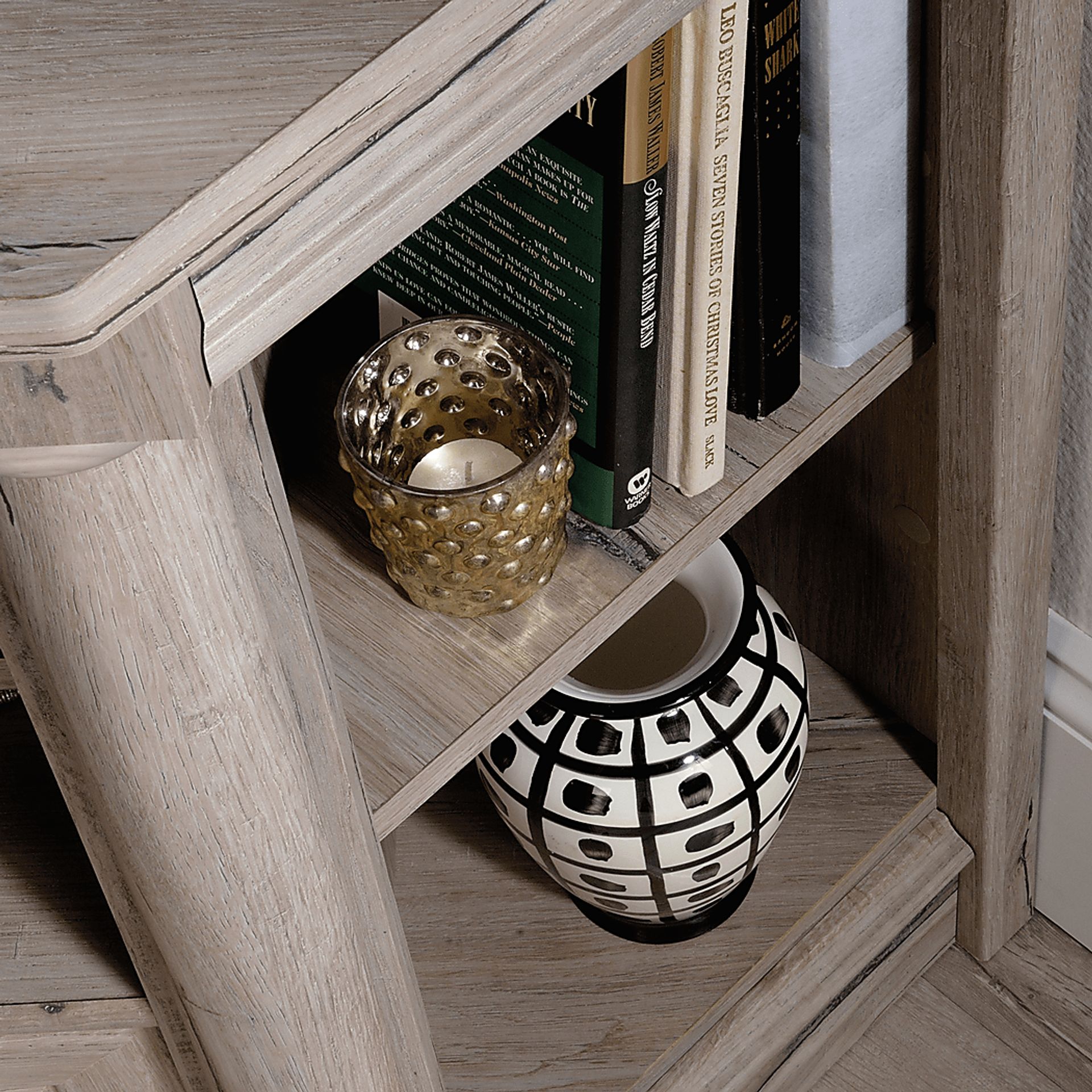 Anacacho Gray 61.5 in. Corner Console - Image 4