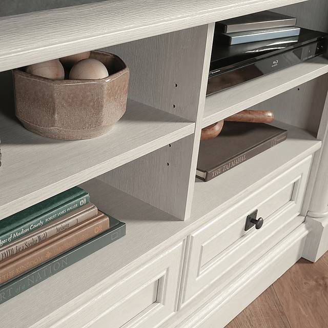 Anacaho Light Gray 61.5 in. Corner Console - Thumbnail - Image 4