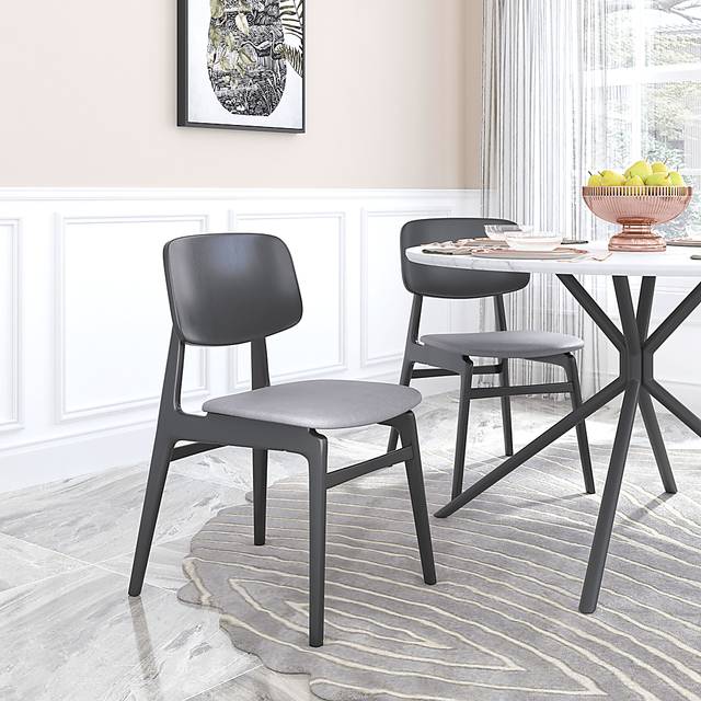 Anacosta Black Dining Chair, Set of 2 - Thumbnail - Image 2