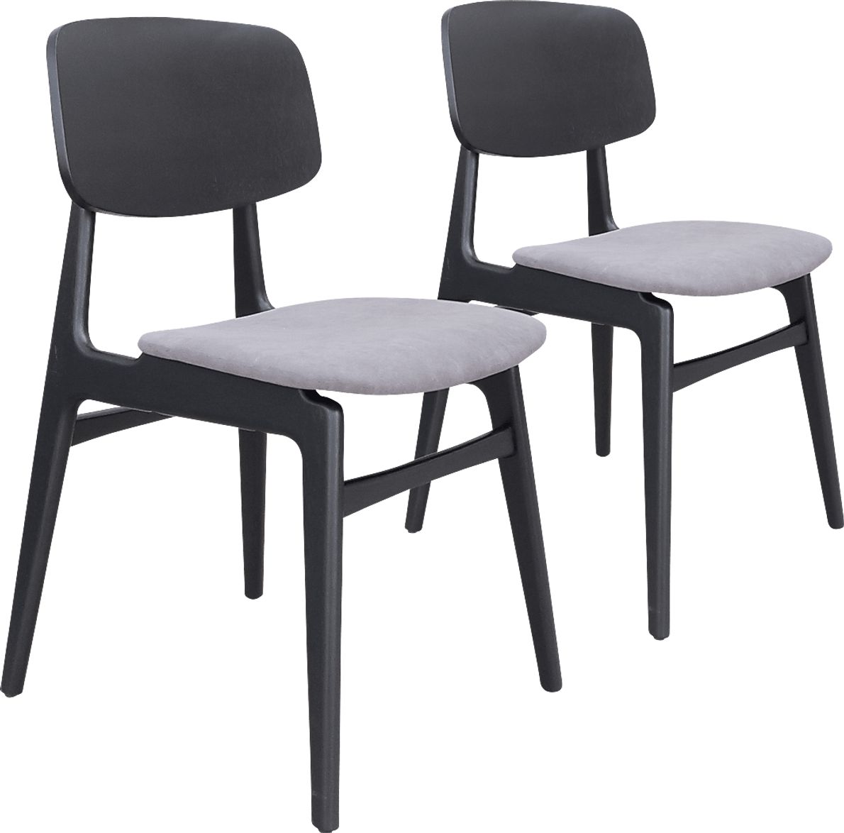 Anacosta Black Dining Chair, Set of 2