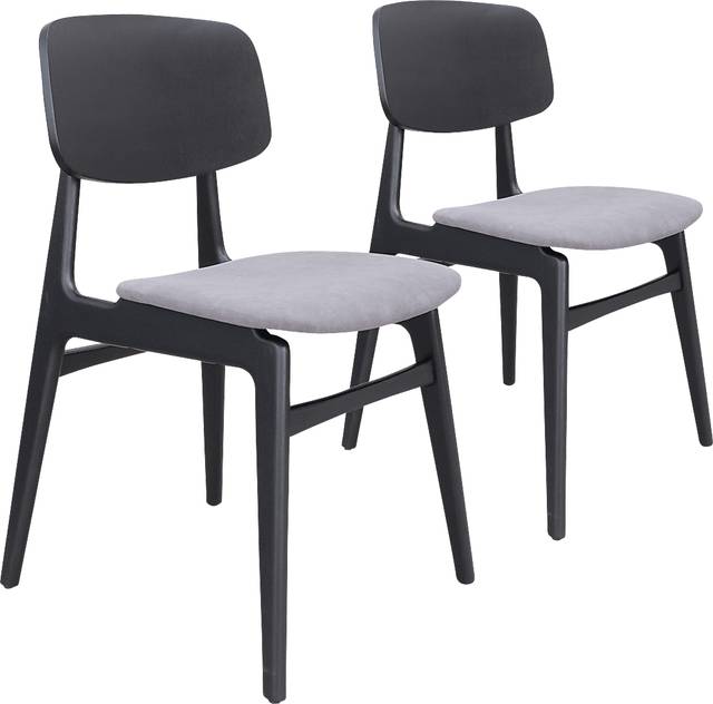 Anacosta Black Dining Chair, Set of 2 - Thumbnail - Image 1