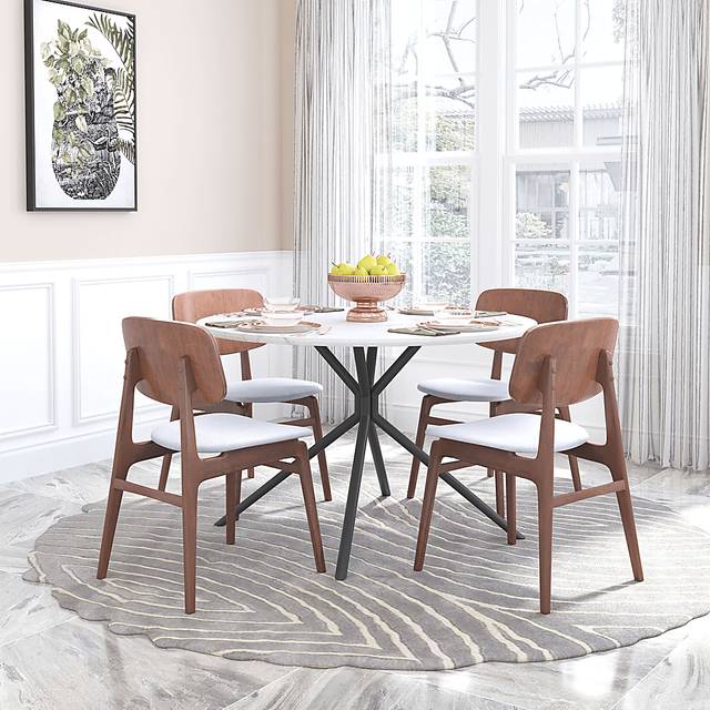 Anacosta Walnut Dining Chair, Set of 2 - Thumbnail - Image 3