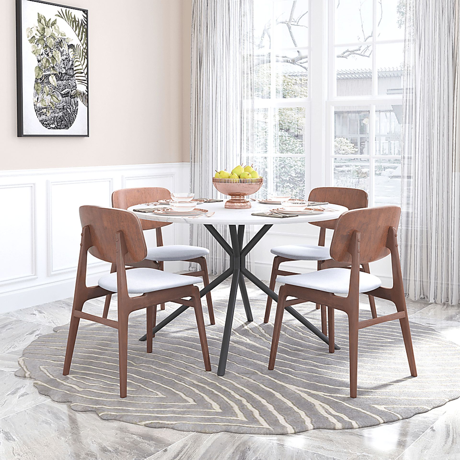 Anacosta Walnut Dining Chair, Set of 2 - Image 3