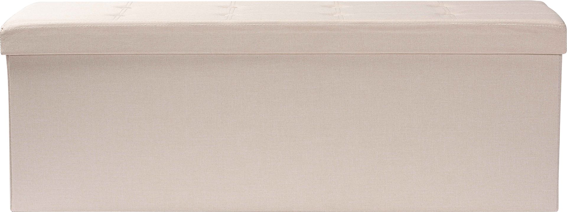 Anahita Beige Ottoman - Image 3