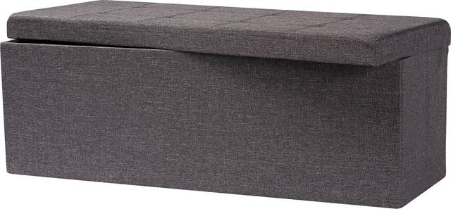 Anahita Dark Gray Ottoman - Thumbnail - Image 2