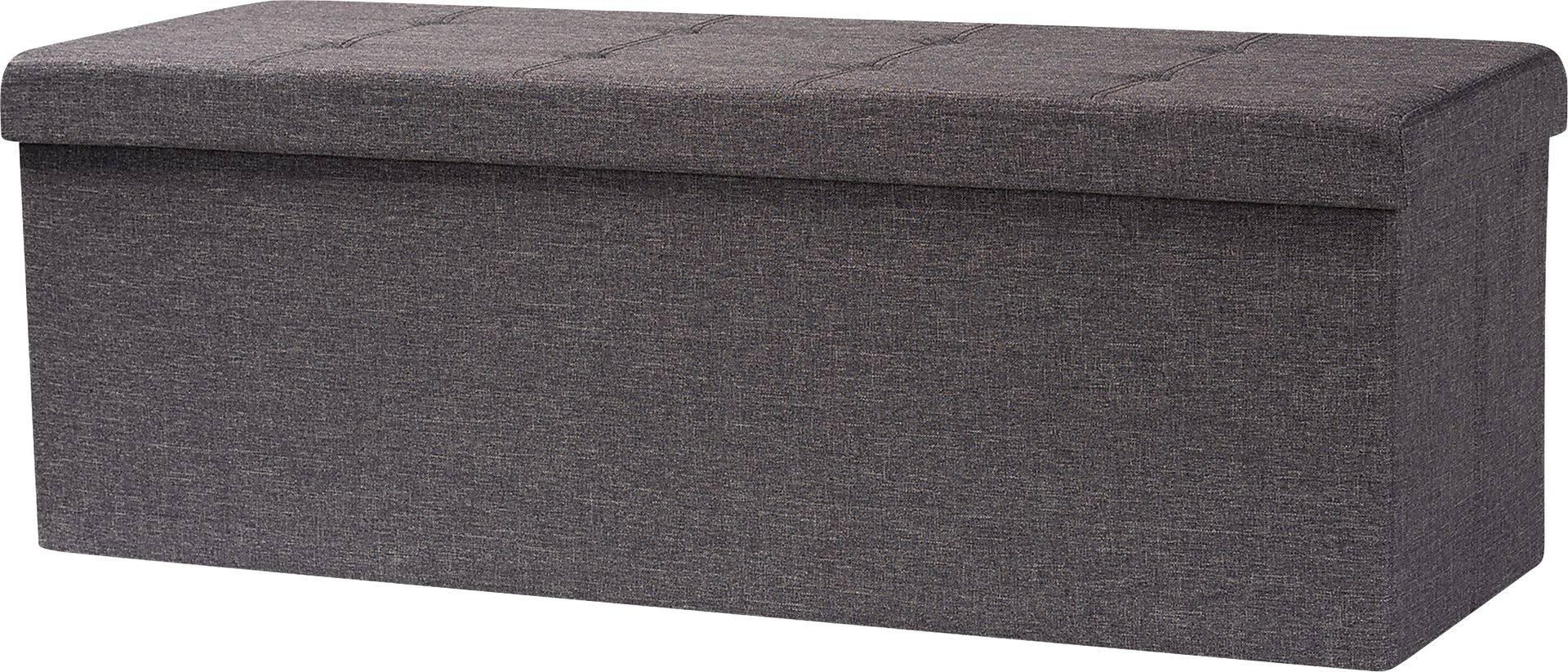 Anahita Dark Gray Ottoman - Image 1