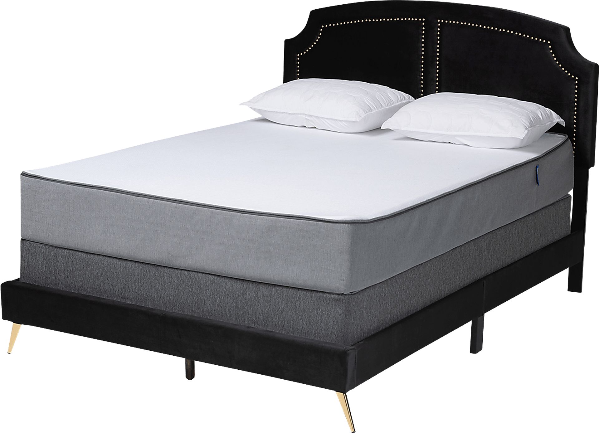 Anahma Black Queen Bed - Image 1