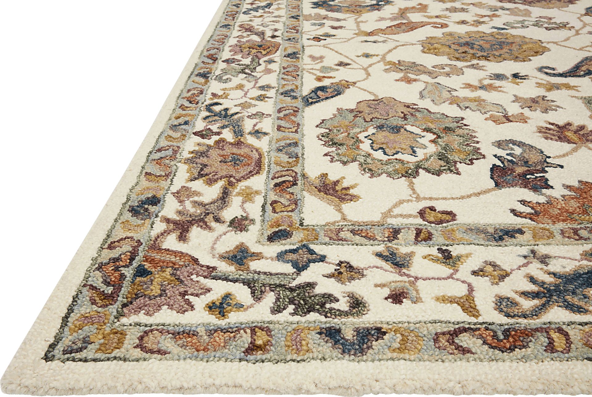 Anaia White 7'9 x 9'9 Rug - Image 2