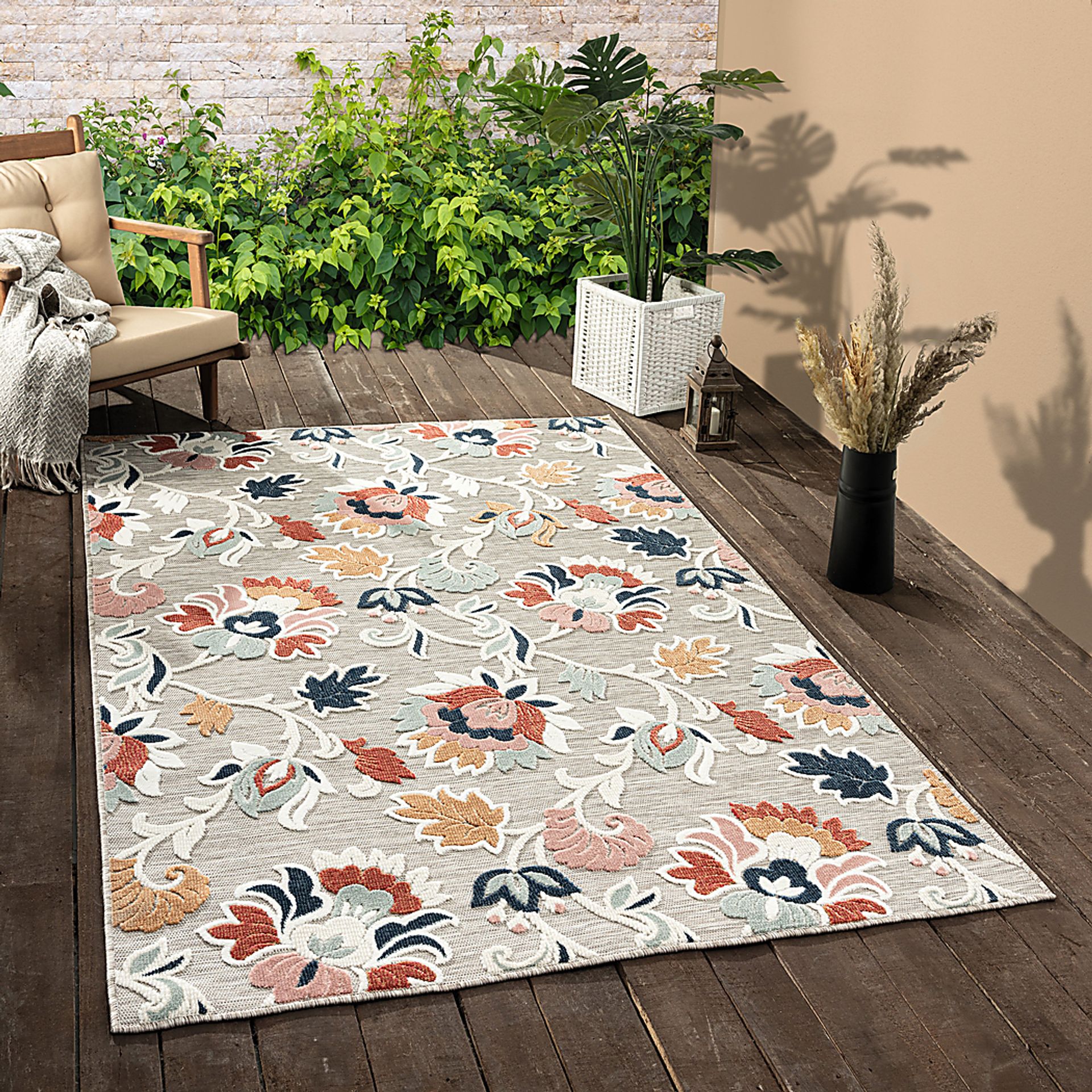 Anailas Gray 7'9 x 9'9 Rug - Image 2