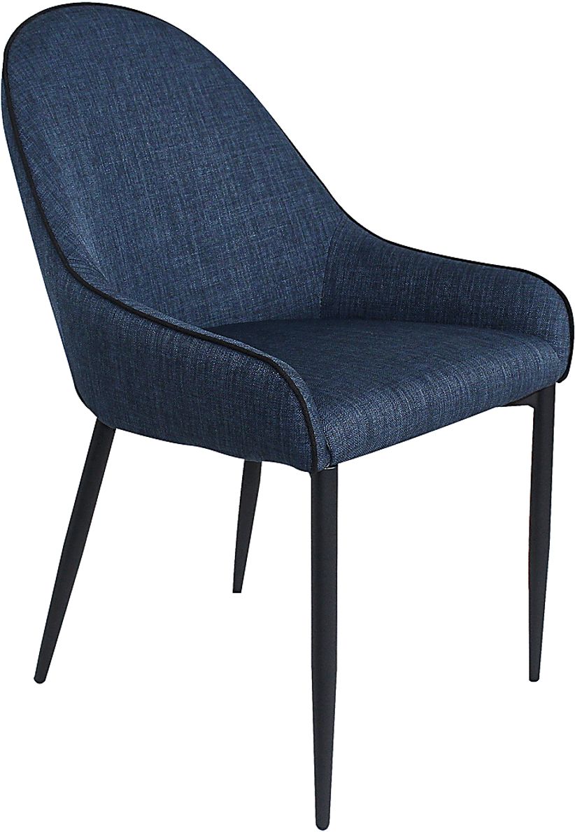 Anaise Dark Blue Dining Chair, Set of 2 Rooms To Go