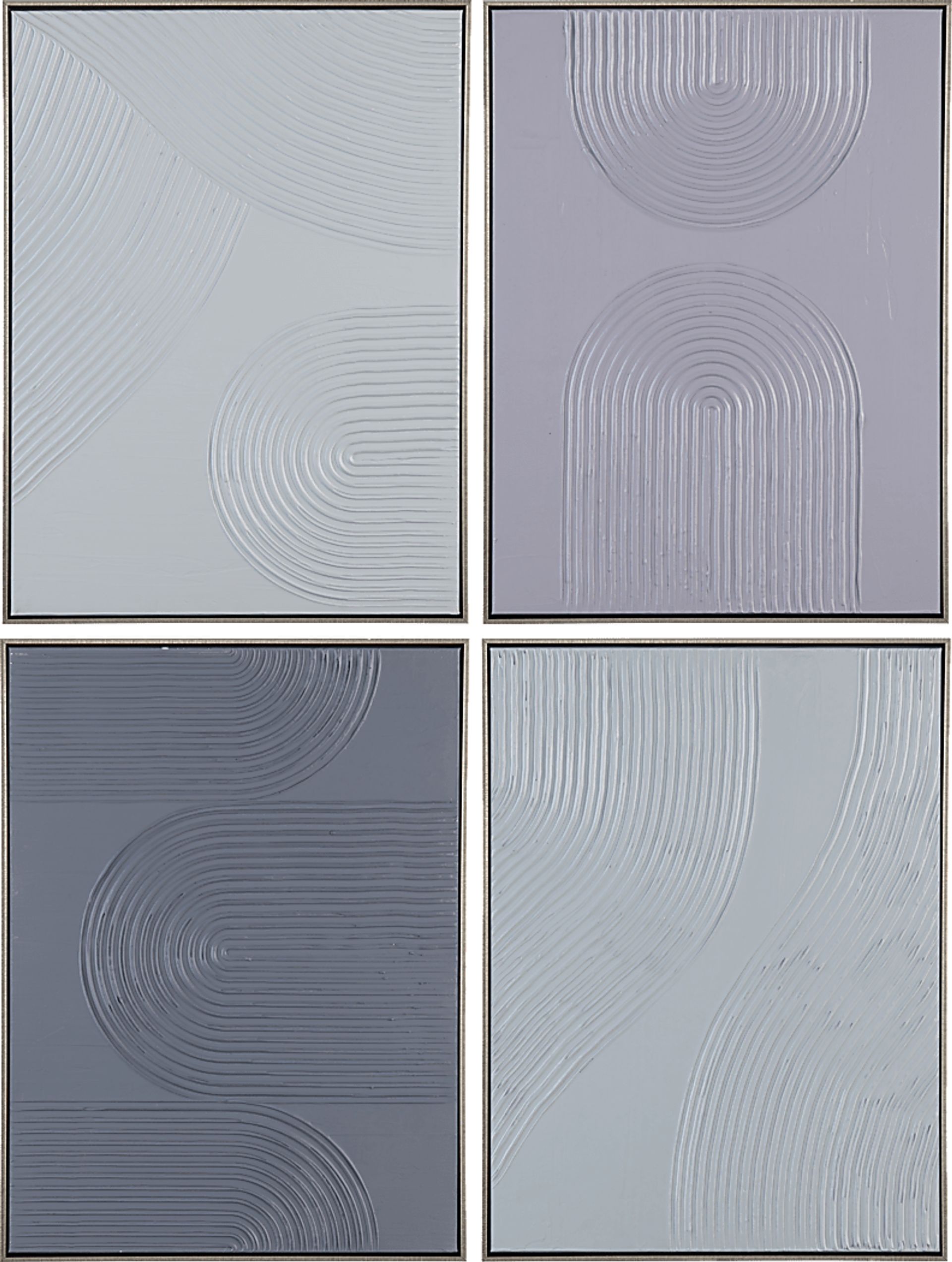 Anakate Blue Artwork, Set of 4 - Image 1
