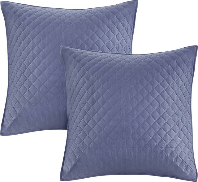 Analeah Blue 7 Pc King Duvet Cover Set - Thumbnail - Image 6