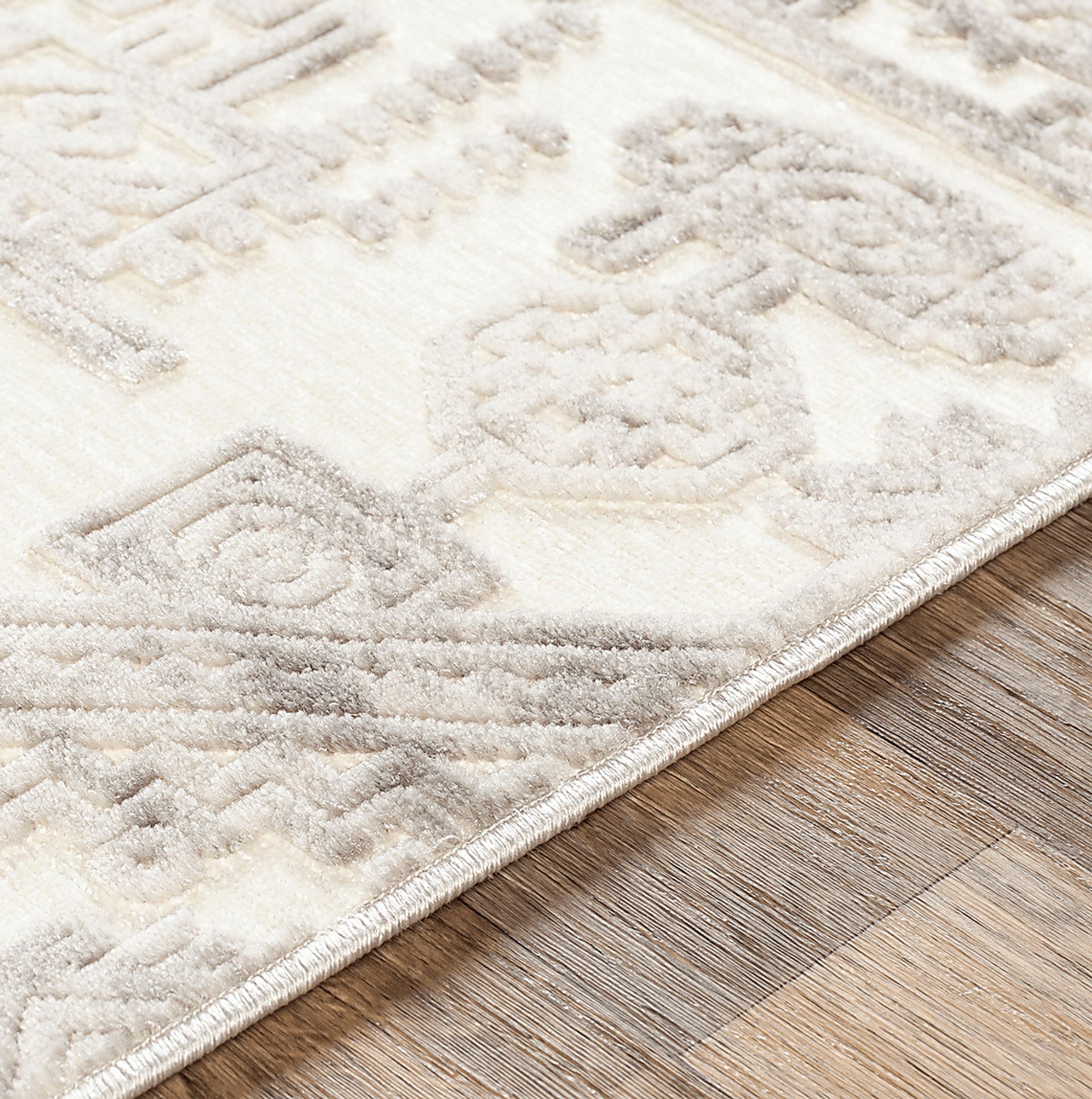 Analise Silver 6' x 7'9 Rug - Image 5