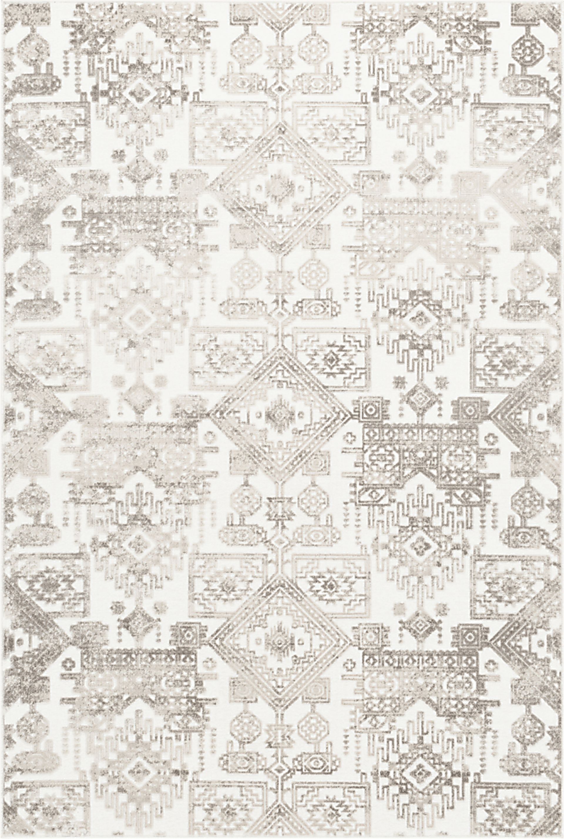 Analise White 6' x 7'9 Rug - Image 1