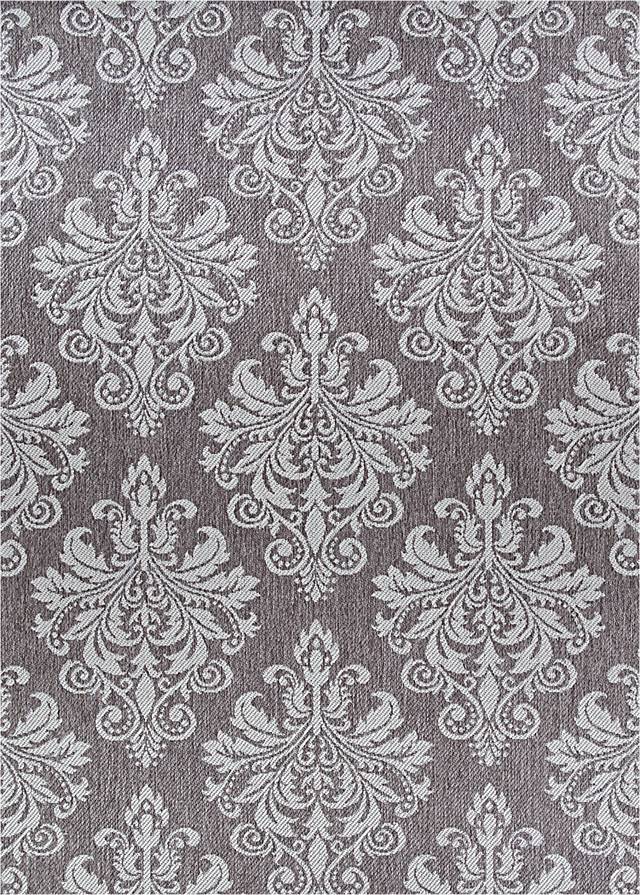 Analiz Blue 8'6 x 13' Indoor/Outdoor Rug - Thumbnail - Image 2