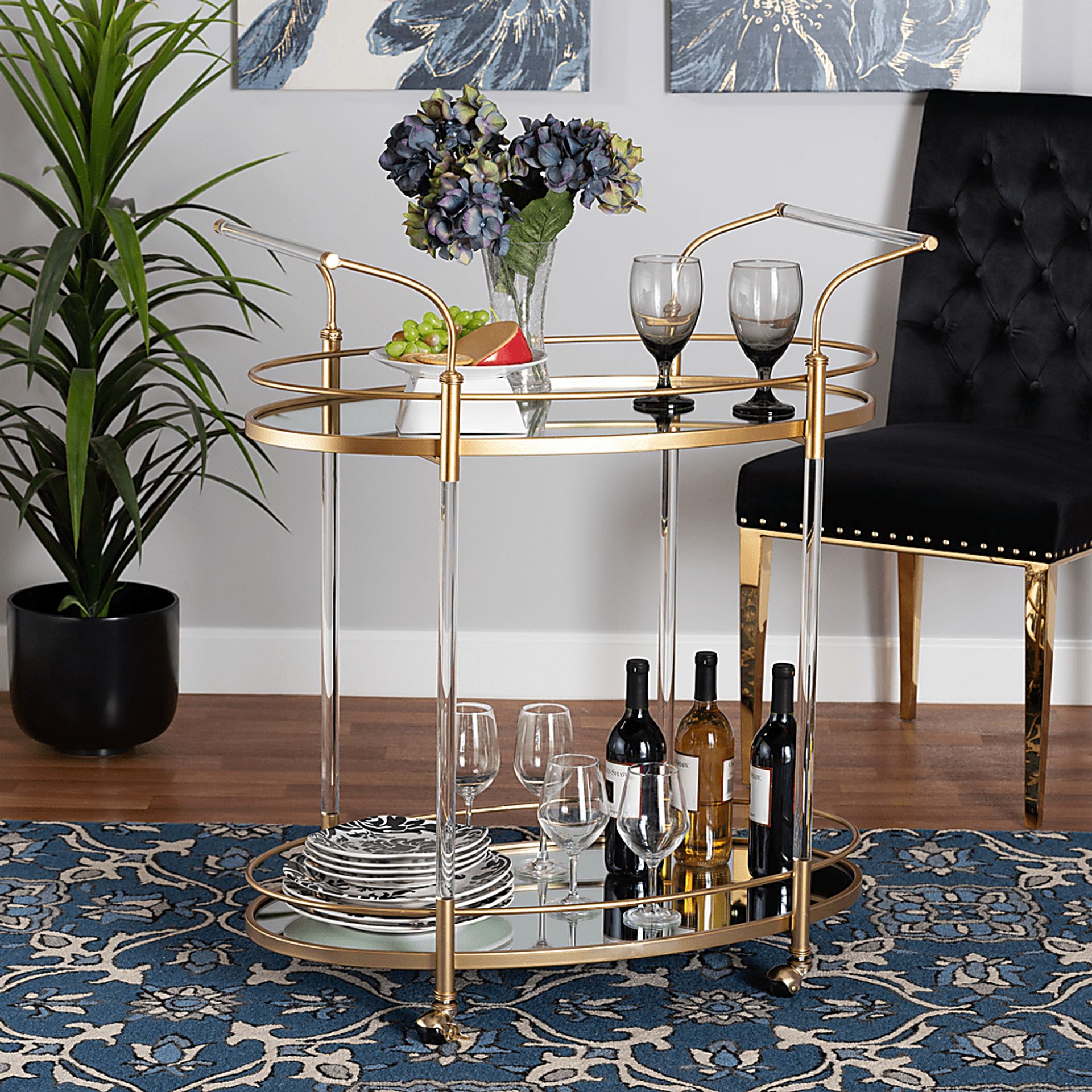 Anamax Gold Bar Cart - Image 3