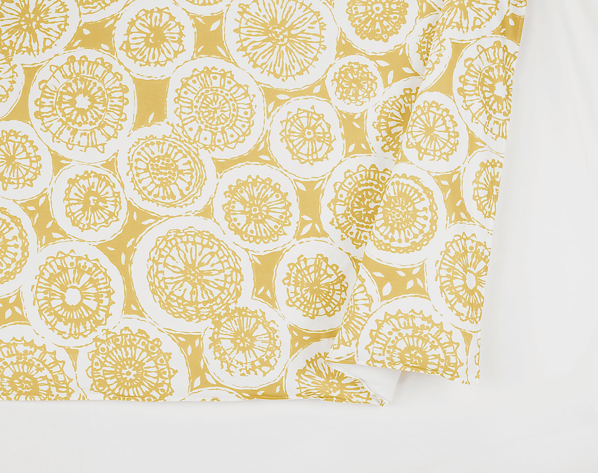Anandale Yellow 3 Pc King Duvet Set - Image 7