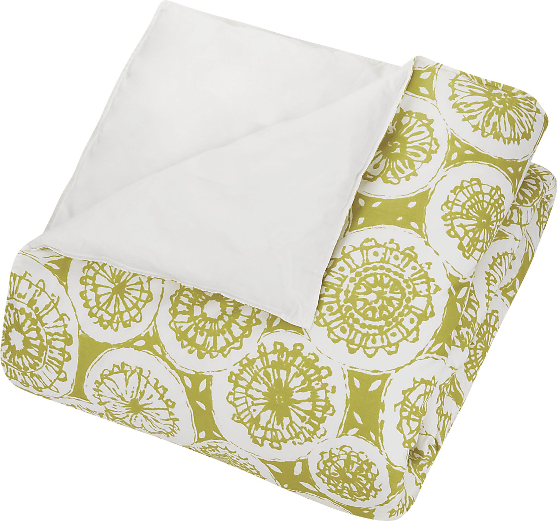 Anandale Yellow 3 Pc King Duvet Set - Image 8