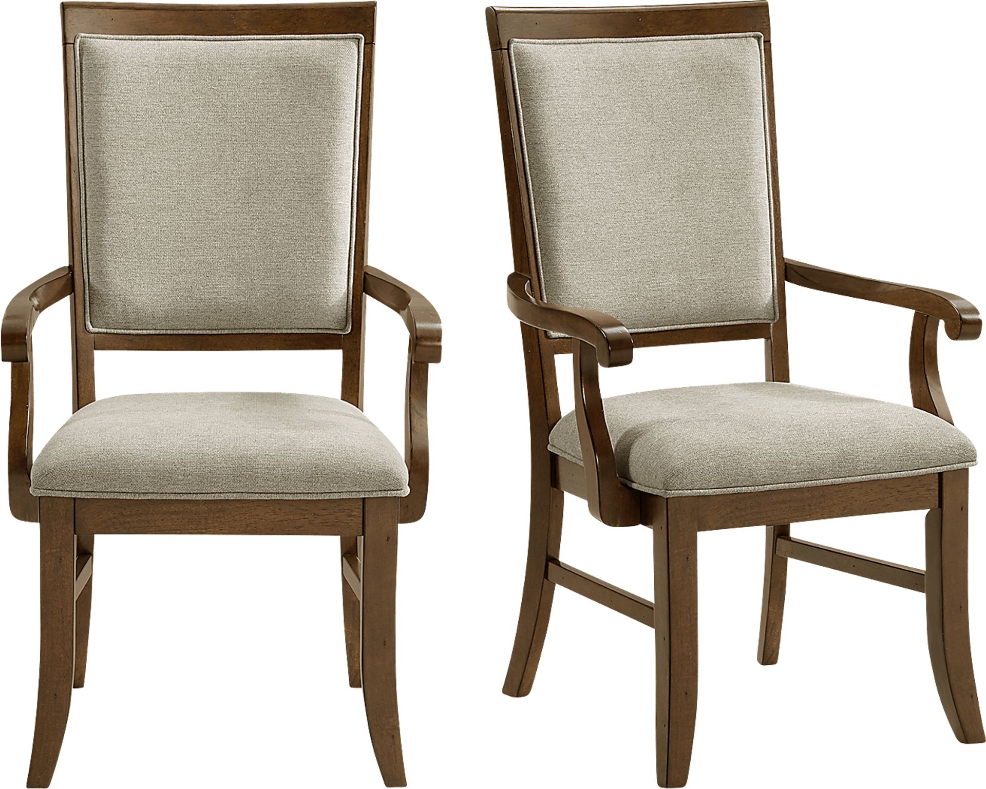 Anastas Brown Arm Chair - Image 3