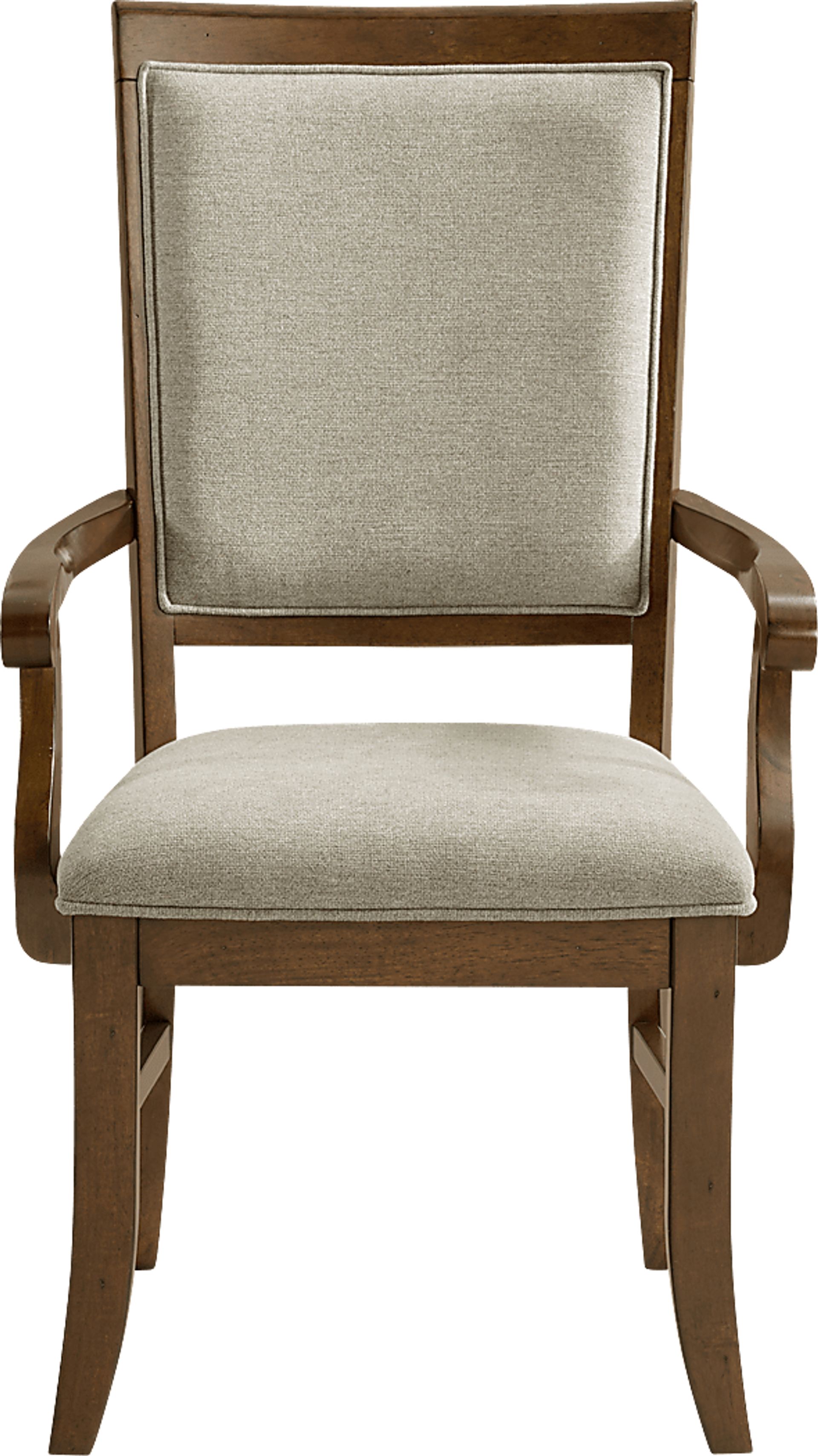 Anastas Brown Arm Chair - Image 4