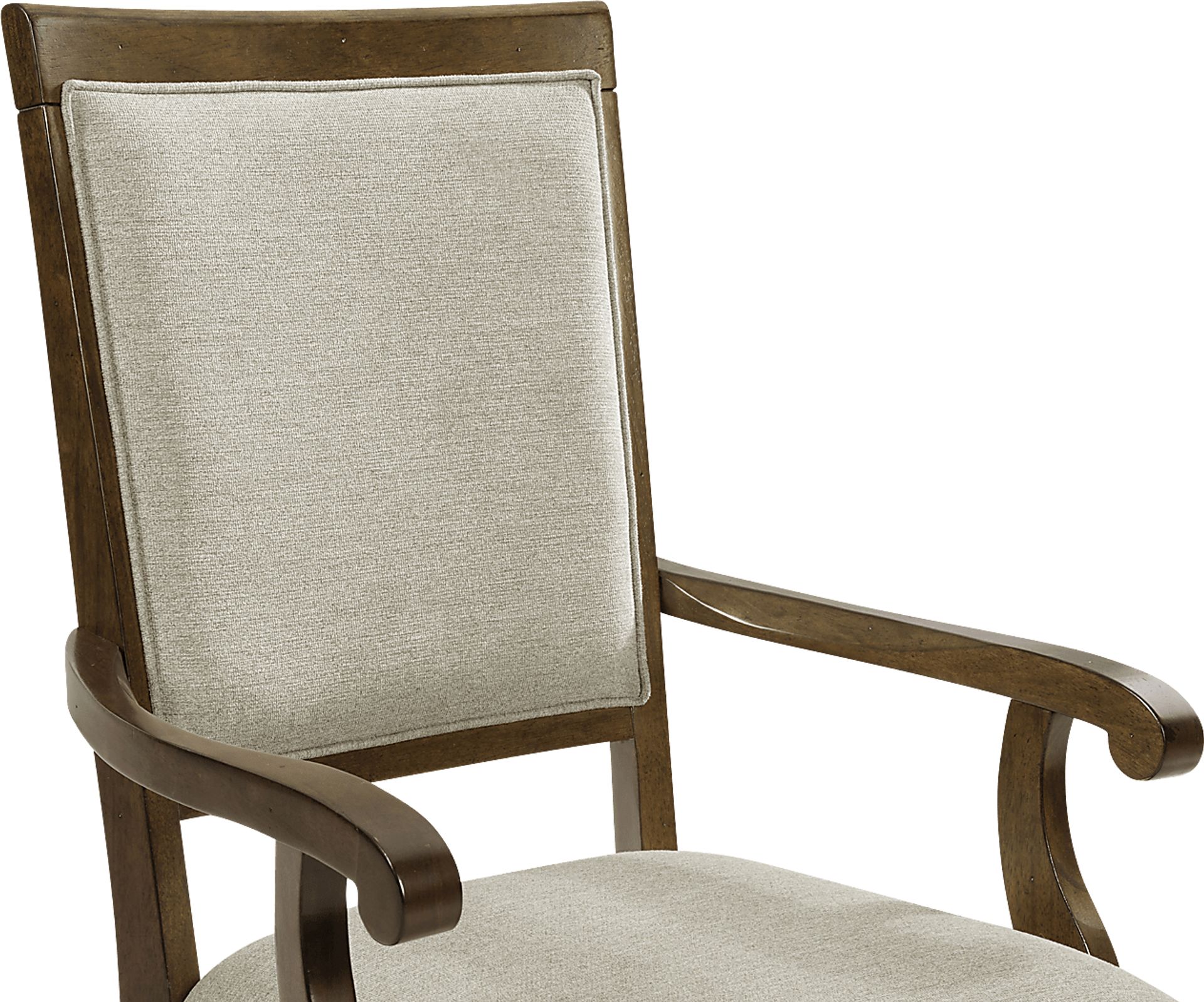 Anastas Brown Arm Chair - Image 6