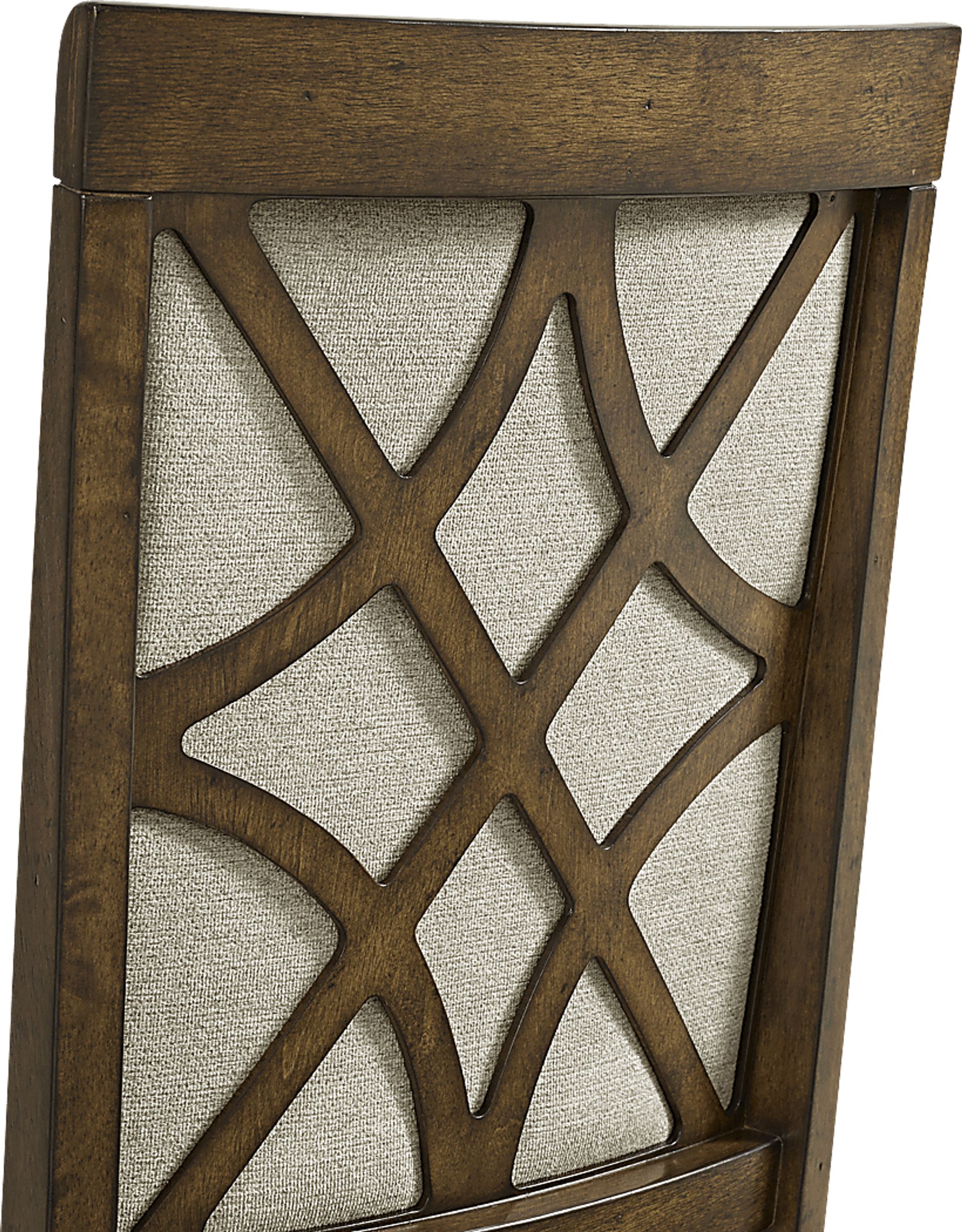 Anastas Brown Side Chair, Set of 2 - Image 5