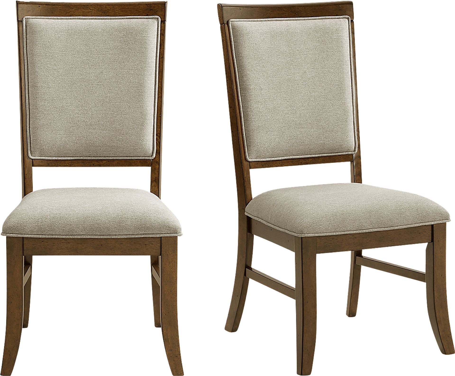 Anastas Brown Side Chair, Set of 2 - Image 6