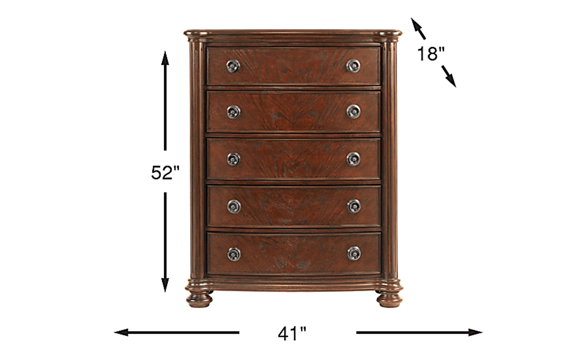 Dimension Image. Please refer to the Dimension Tab on this page for dimension details.