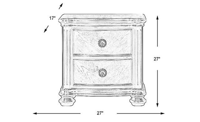 Dimension Image. Please refer to the Dimension Tab on this page for dimension details.