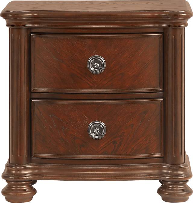 Anastasia Brown Nightstand - Thumbnail - Image 1