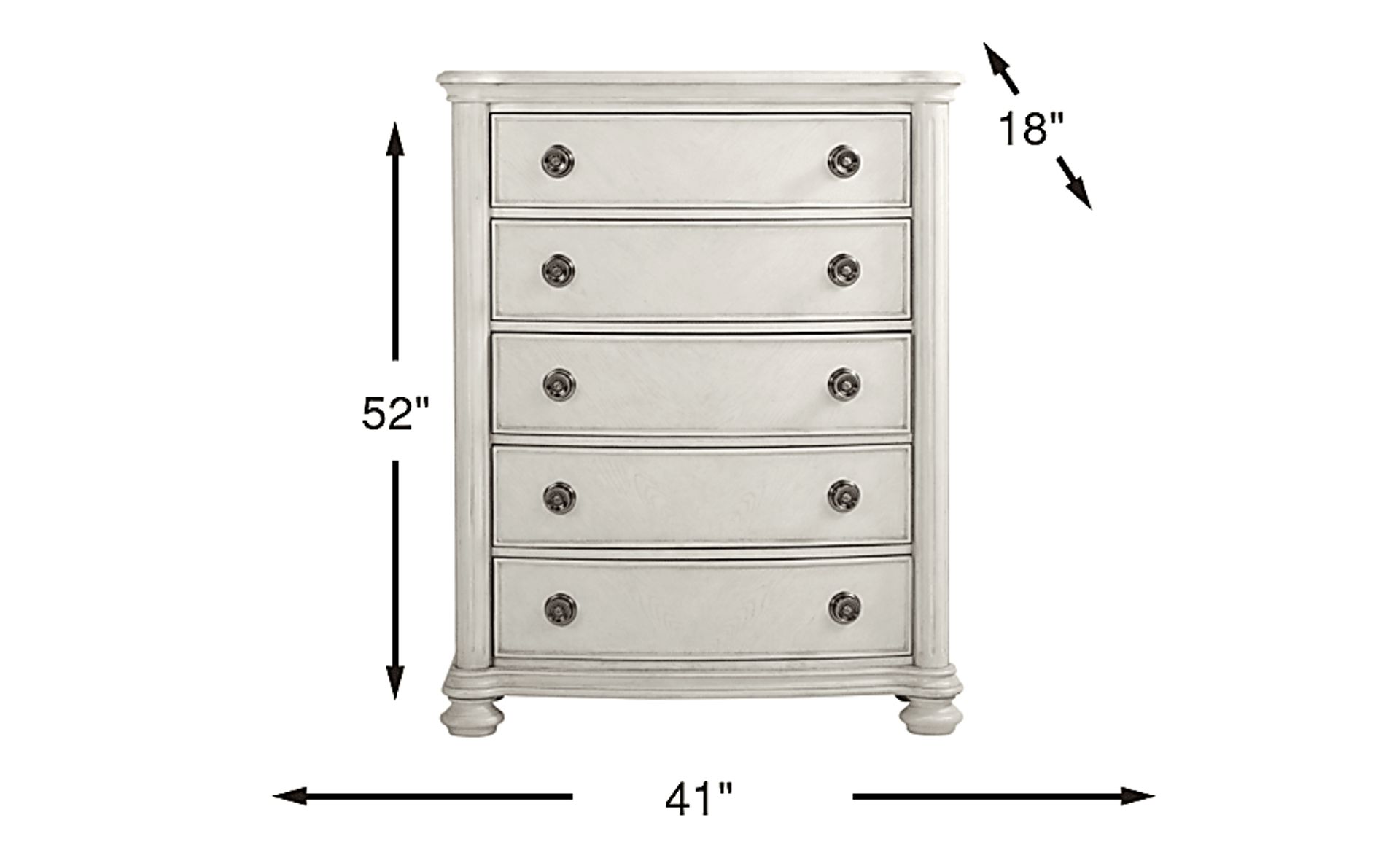 Dimension Image. Please refer to the Dimension Tab on this page for dimension details.