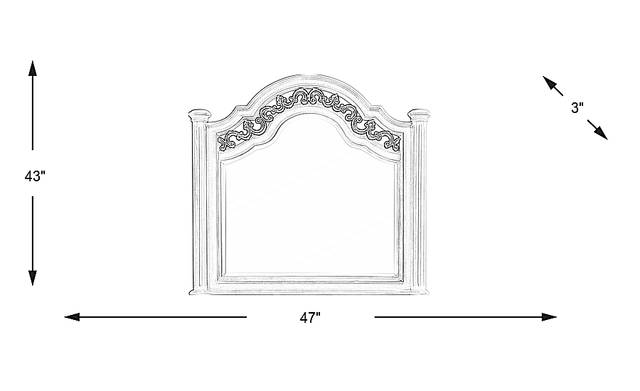 Dimension Image. Please refer to the Dimension Tab on this page for dimension details.