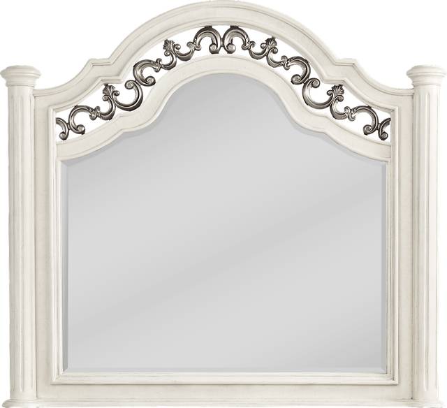 Anastasia White Mirror - Thumbnail - Image 1