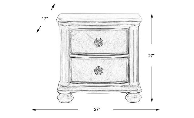 Dimension Image. Please refer to the Dimension Tab on this page for dimension details.