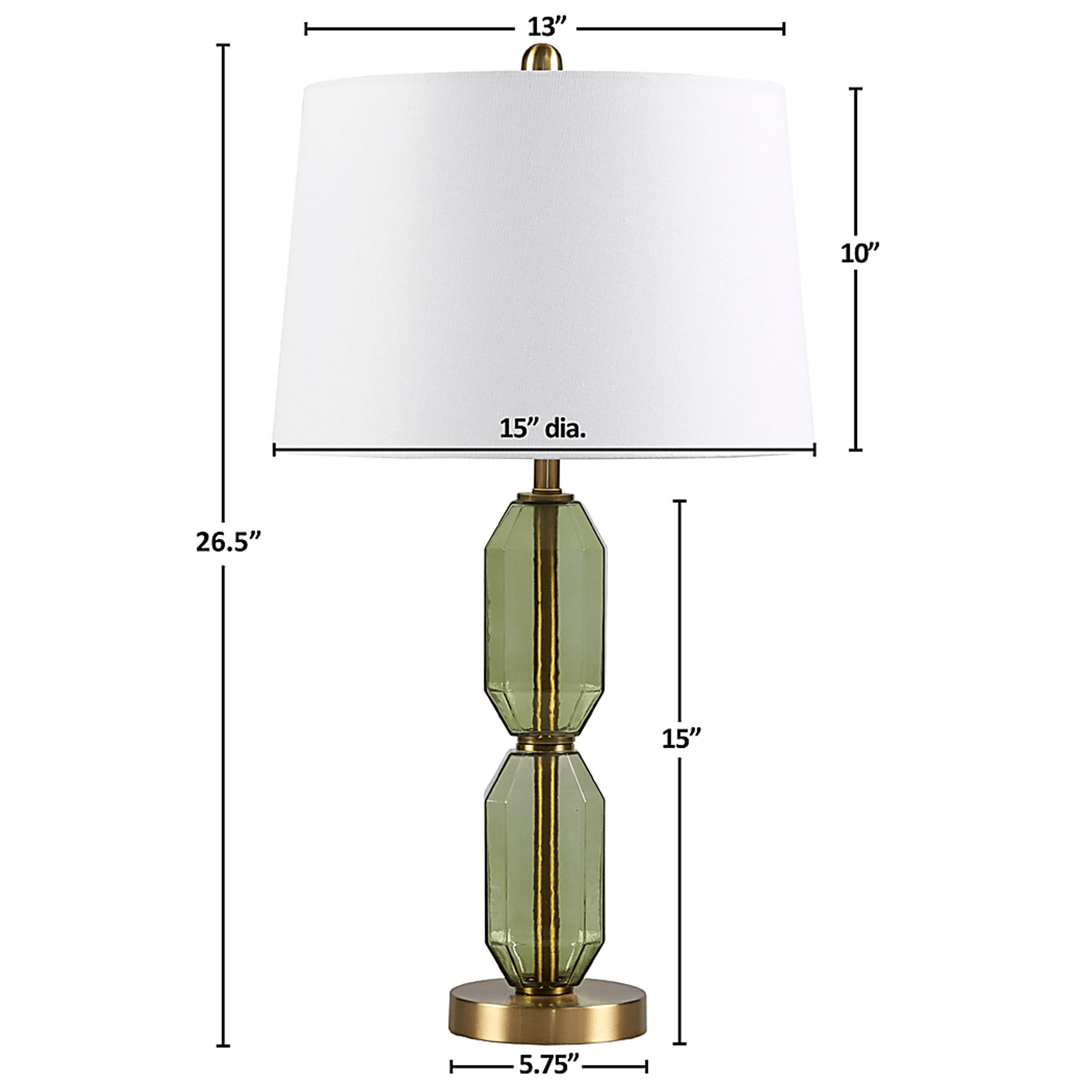 Anatole Alley Green Lamp - Image 10