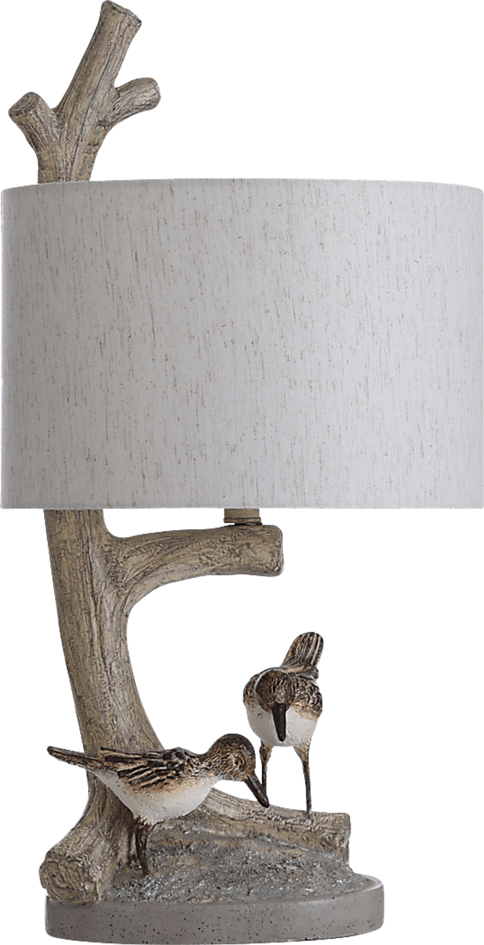 Anatole Lane Beige Lamp - Image 1