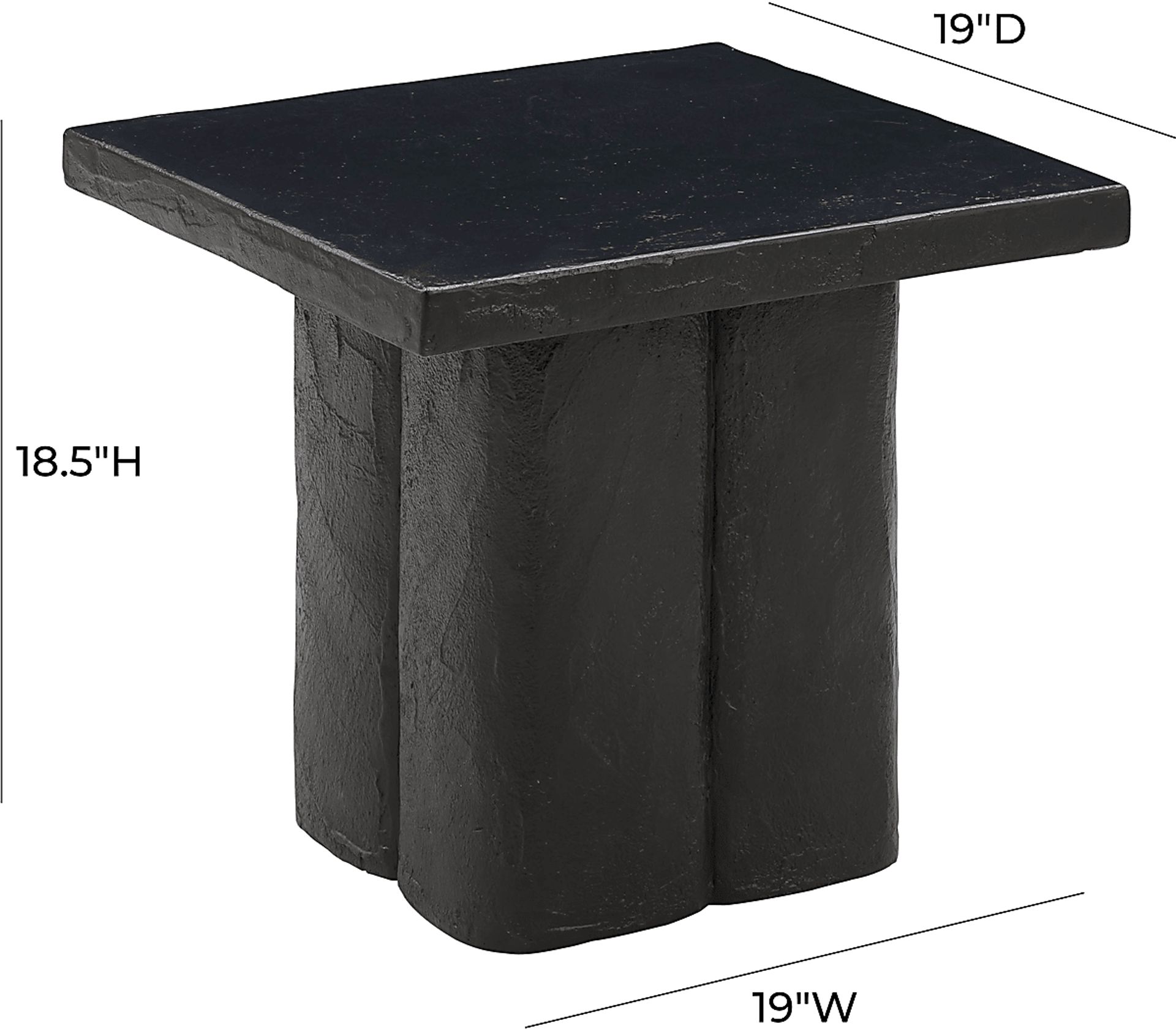Anayla Black Side Table - Image 6