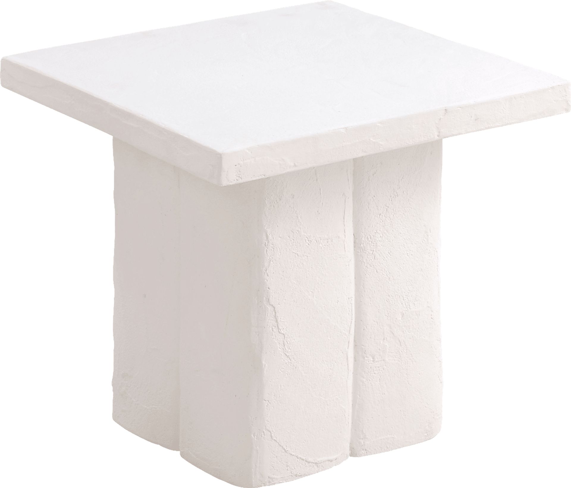 Anayla White Side Table - Image 1