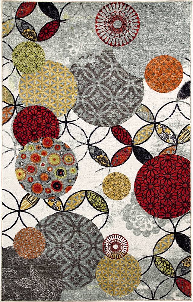 Anayra Off-White 7'6 x 10' Rug - Thumbnail - Image 1