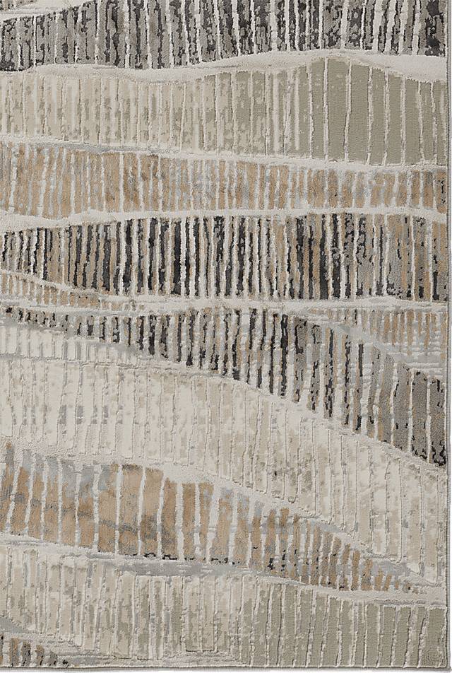 Anbel Grey 3'10 x 5'8 Rug - Thumbnail - Image 3