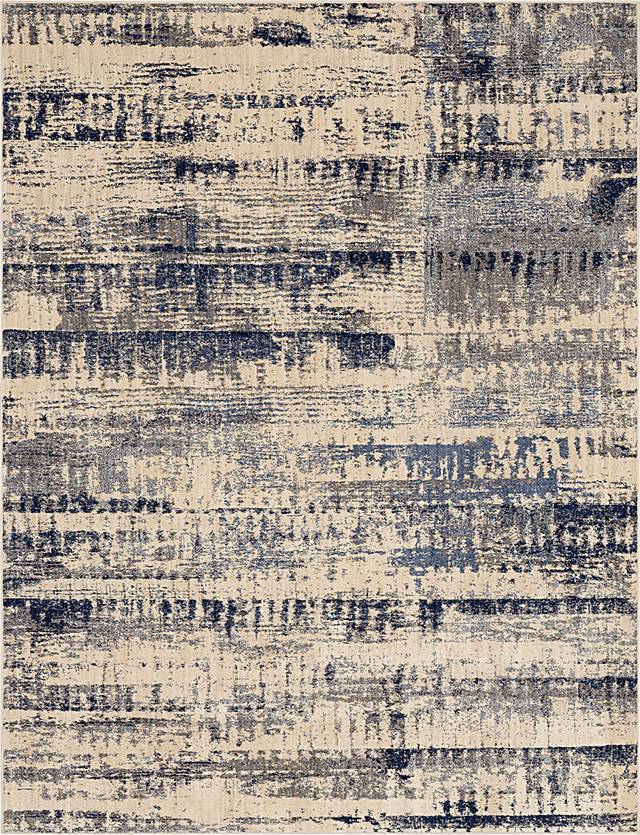 Anburn Blue 5'3 x 7'10 Rug - Thumbnail - Image 1