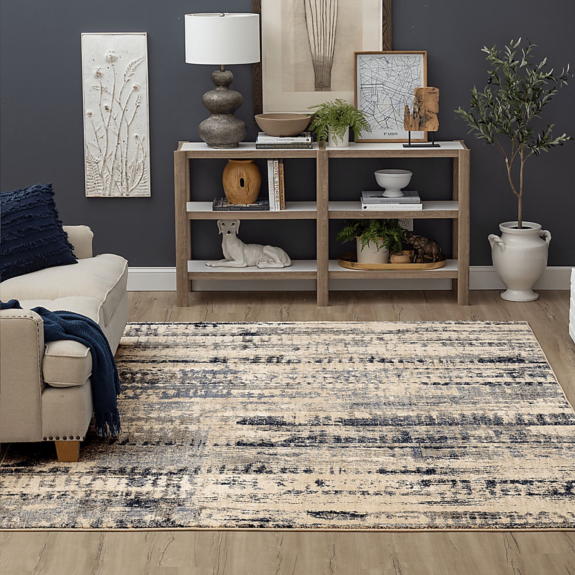 Anburn Blue 8' x 11' Rug - Image 2