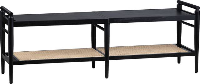 Anchura Black Bench - Thumbnail - Image 1