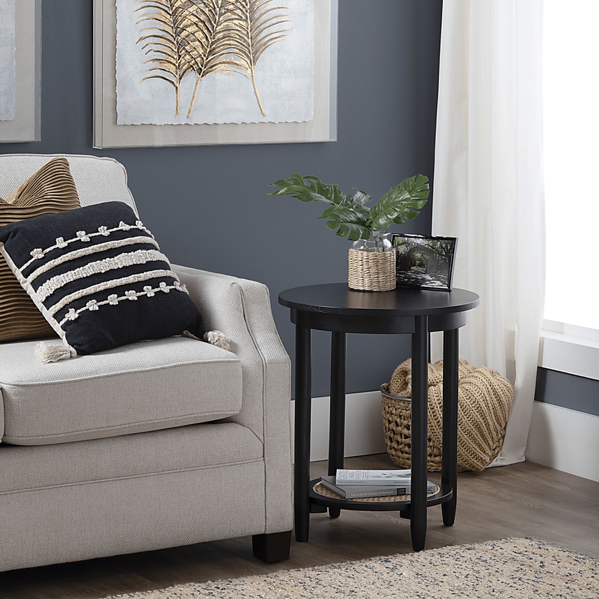 Anchura Black End Table - Image 3