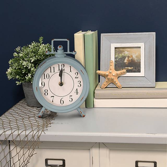 Ancona Blue Table Clock - Thumbnail - Image 2