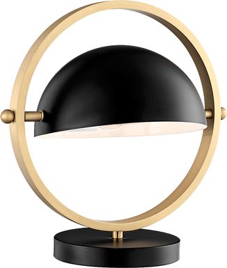 Ancroft Circle Brass Lamp